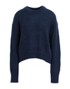 Jjxx By Jack & Jones Woman Sweater Navy Blue Size L Acrylic, Nylon, Wool, Alpaca Wool