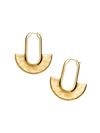 MISSOMA WOMEN'S ZENYU 18K GOLD-PLATE FAN HOOP EARRINGS