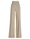 Elisabetta Franchi Woman Pants Khaki Size 8 Viscose, Elastane In Beige