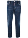 DSQUARED2 CROPPED BOYFRIEND JEANS,S75LA0905S3034212161710