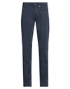 SIVIGLIA SIVIGLIA MAN PANTS NAVY BLUE SIZE 29 COTTON, ELASTANE