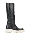 Primadonna Woman Knee Boots Black Size 10 Soft Leather In Black