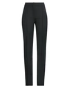 Patrizia Pepe Woman Pants Black Size 6 Polyester, Virgin Wool, Elastane