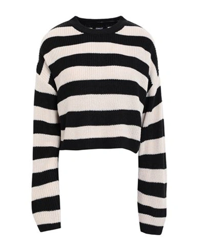 Only Woman Sweater Black Size Xl Acrylic