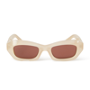 Off-white Venezia Sand Sunglasses In Beige