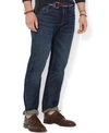 POLO RALPH LAUREN MEN'S BIG AND TALL HAMPTON RELAXED STRAIGHT JEAN