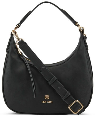 Nine West Saoirse Small Hobo In Black