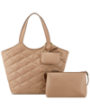 NINE WEST REGAN EXTRA LARGE 3 IN 1 TOTE