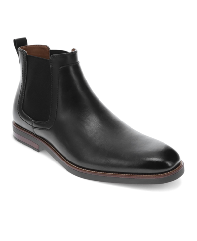 Dockers Men's Brookside Slip On Boots In Black