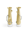 Michael Aram Butterfly Ginkgo Luxe 2-piece Candleholder Set