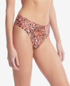 Hanky Panky Printed Playstretch™ Natural Rise Thong In Wild Spots