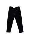 Monnalisa Jess Chenille Leggings In Black