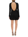 Moschino Jeans Mini Dress In Black