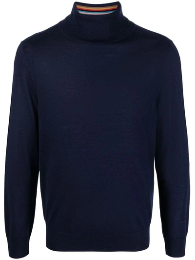 PAUL SMITH PAUL SMITH MENS SWEATER ROLL NECK CLOTHING