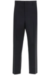 VALENTINO VALENTINO WOOL AND MOHAIR FORMAL TROUSERS