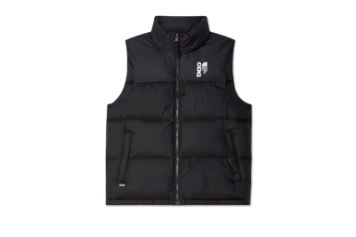 Pre-owned Cdg The North Face Nuptse Vest Black