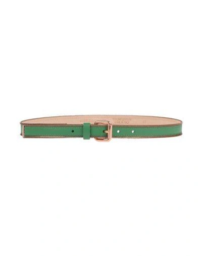 Cedric Charlier Regular Belt In Green
