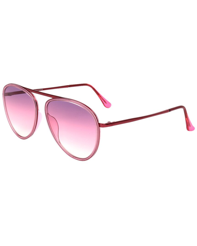 Retrosuperfuture Women's Dokyu 56mm Sunglasses In Pink