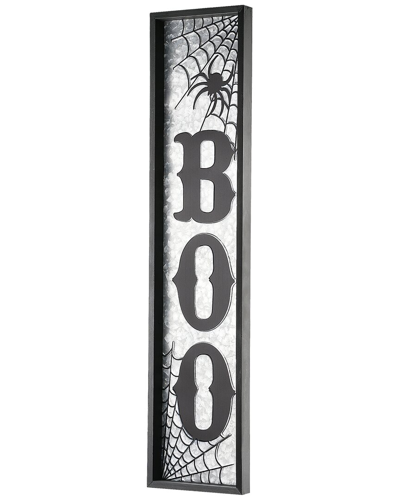 National Tree Company 42" Boo Wall Sign In Black