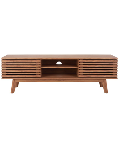 Safavieh Esma 2-shelf Media Stand In Brown