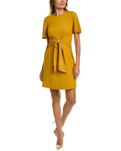 Donna Morgan Twist Front Puff Sleeve outlet Dress