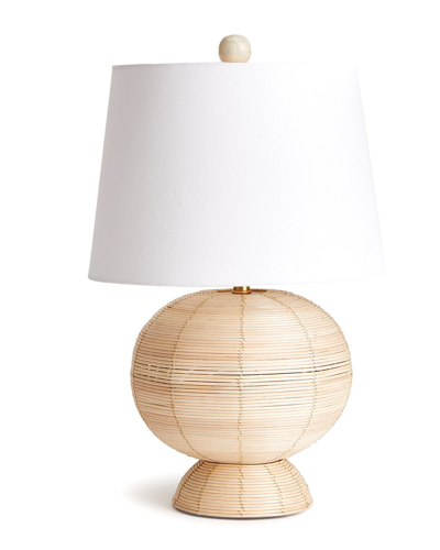 Napa Home & Garden Maye Hourglass Lamp In White