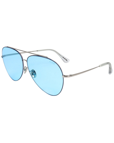 Retrosuperfuture Unisex Bosozoku 64mm Sunglasses In Silver