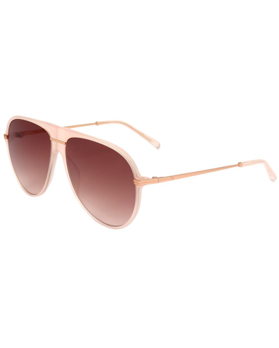 Maje Women's Mj5010 56mm Sunglasses In Pink