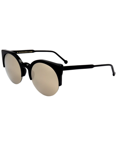 Retrosuperfuture Unisex Lucia 51mm Sunglasses In Black