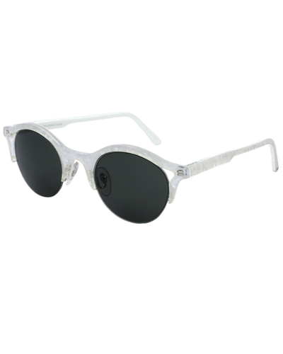 Retrosuperfuture Unisex Filo 48mm Sunglasses In White