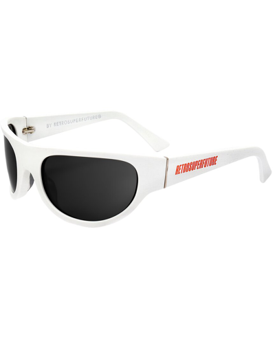 Retrosuperfuture Unisex Reed 58mm Sunglasses In White