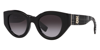 Burberry Frau Sunglass Be4390 Meadow In Black / Grey