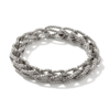 John Hardy Silver Chain Classic Asli Braided Link Bracelet In Silver-tone