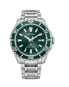 Citizen Promaster Marine Eco-drive Green Dial Mens Watch Bn0199-53x In Green