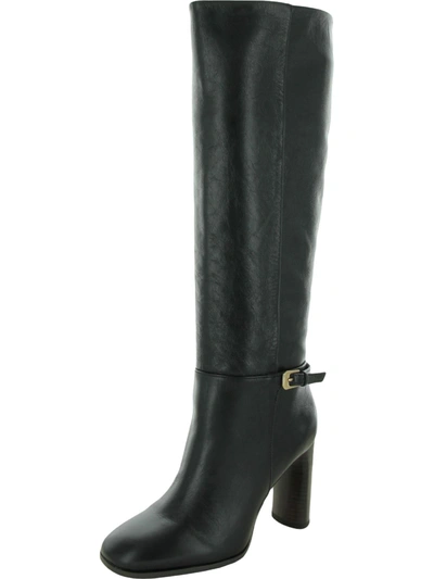 Sarto Franco Sarto Cassie Womens Zipper Round Toe Knee-high Boots In Black
