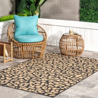 Nuloom Terenia Leopard Indoor/outdoor Area Rug