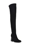 Nine West Begone Over The Knee Boot In Black