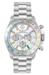 Philipp Plein Nobile Lady Chronograph Watch In Stainless Steel