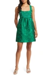 LILLY PULITZER LILLY PULITZER® BELLAMI BEAD EMBELLISHED FLORAL JACQUARD DRESS