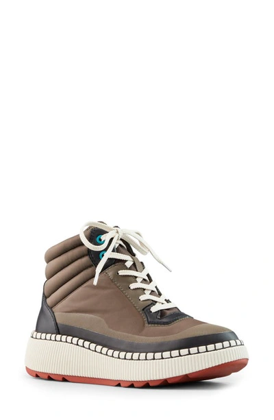 Cougar Savant Waterproof High Top Sneaker In Beige