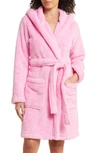 UGG AARTI FAUX SHEARLING HOODED ROBE