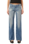 Dl1961 Drue Low Rise Wide Leg Jeans In Lt East Lake