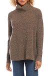 Karen Kane Turtleneck Sweater In Brown