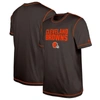 NEW ERA NEW ERA  BROWN CLEVELAND BROWNS THIRD DOWN PUFF PRINT T-SHIRT