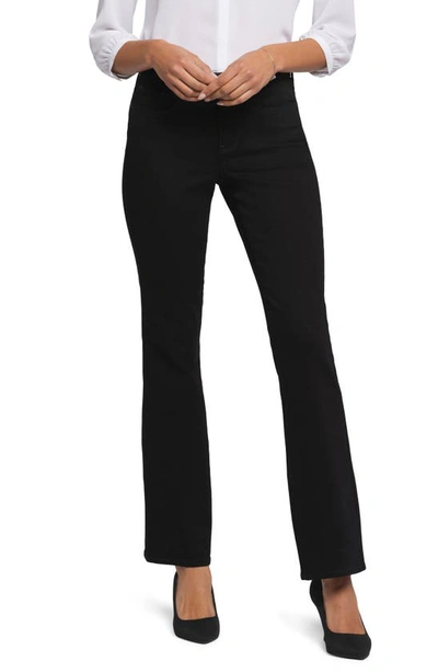 Nydj Straight Leg Ponte Pants In Black