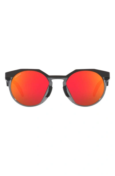 Oakley Hstn 52mm Irregular Sunglasses In Grey Jeans