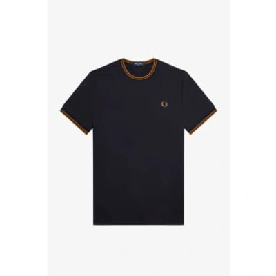 Fred Perry Twin Tipped T-shirt In Blue