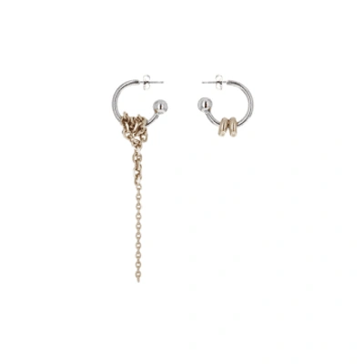 Justine Clenquet Moore Earrings Gold&palladium