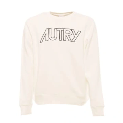 Autry Sweatshirt For Man Swim 408w White