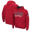 Colosseum Red Nc State Wolfpack Double Arch Pullover Hoodie In Red